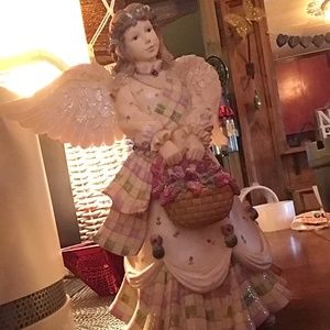 Beautiful musical Christmas angel